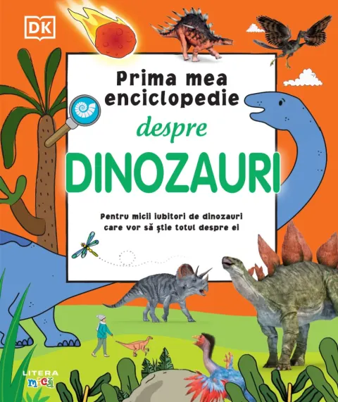 Coperta cărții Prima mea enciclopedie despre dinozauri