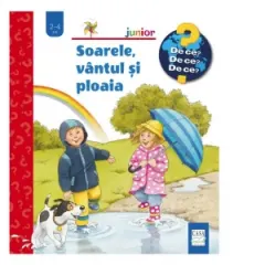 Coperta cărții Soarele, vantul si ploaia