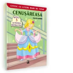 Coperta cărții Cenusareasa. Colectia Citesc cu litere mari de tipar