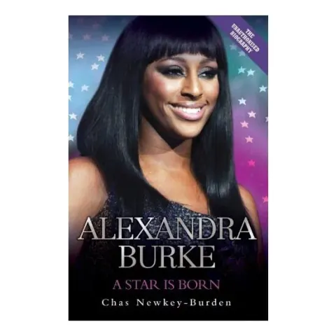 Coperta cărții Alexandra Burke A Star Is Born