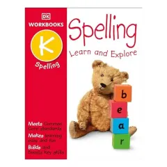 Coperta cărții DK Workbooks : Spelling, Kindergarten