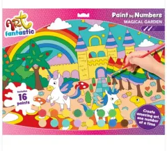 Coperta cărții Art Fantastic Magical Garden Landscape Set - Paint(...)
