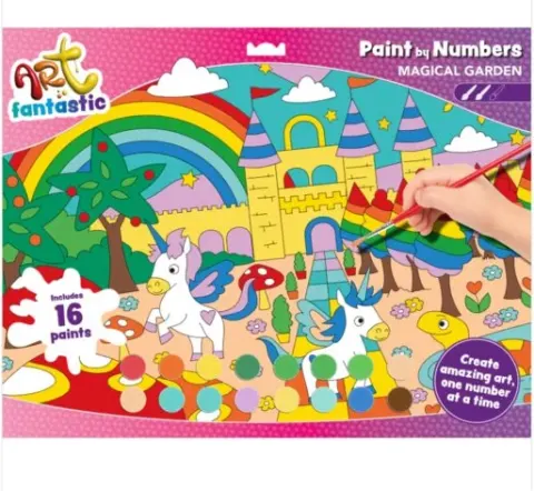 Coperta cărții Art Fantastic Magical Garden Landscape Set - Paint(...)