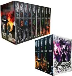 Coperta cărții Skulduggery Pleasant Series 14 Books Collection Set By Derek Landy