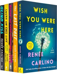 Coperta cărții Renee Carlino 5 Books Collection Set (the Last Post, Before We Were Strangers, Swear On This Life, Blind Kiss & Wish You Were Here)