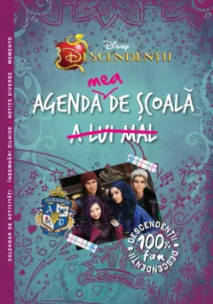 Coperta cărții Agenda mea de școală. Descendenții