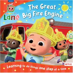 Coperta cărții CoComelon Lane: The Great Big Fire Engine Picture Book