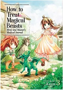 Coperta cărții How to Treat Magical Beasts, Kaziya