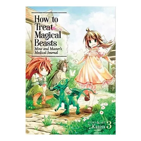 Coperta cărții How to Treat Magical Beasts, Kaziya