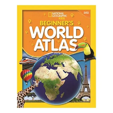 Coperta cărții National Geographic Beginner's World Atlas, National Geographic