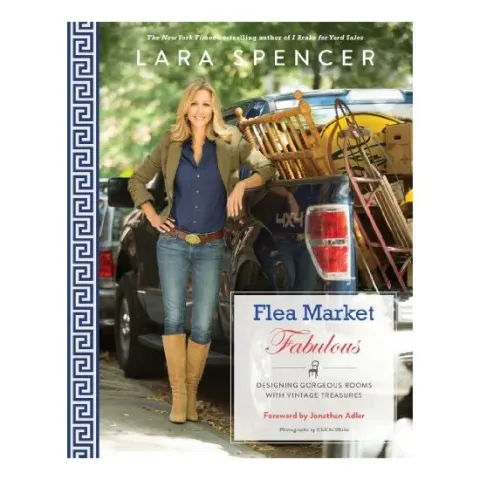 Coperta cărții Flea market fabulous, Lara Spencer