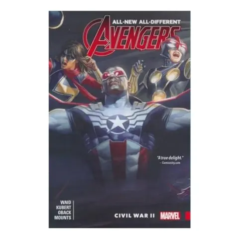 Coperta cărții All-new all-different Avengers