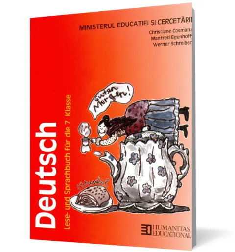 Coperta cărții Limba germană. Manual pentru clasa a VII-a
