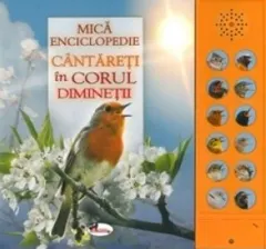 Coperta cărții Cantareti in corul diminetii (carte cu sunete)