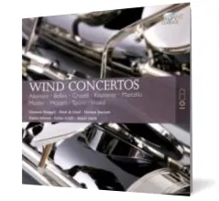 Coperta cărții Wind Concertos (10 CD)