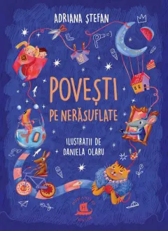 Coperta cărții Povești pe nerăsuflate