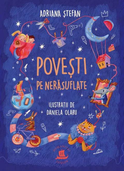 Coperta cărții Povești pe nerăsuflate