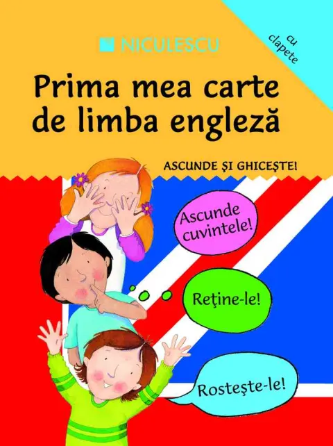 Coperta cărții Ascunde și ghicește. Prima mea carte de limba engleză