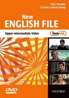 Coperta cărții New English File Upper-Intermediate StudyLink Video DVD-REDUCERE 50%