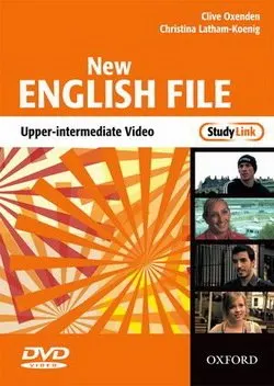 Coperta cărții New English File Upper-Intermediate StudyLink Video DVD-REDUCERE 50%