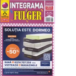 Coperta cărții Integrama Fulger, Nr. 182/2026