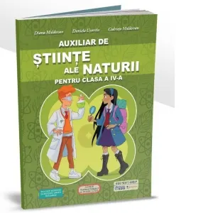 Coperta cărții Auxiliar de Stiinte ale naturii, pentru clasa a IV-a