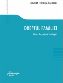 Coperta cărții Dreptul familiei. Editia a 3-a