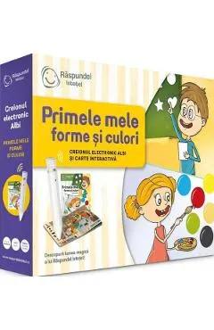 Coperta cărții Pachet Raspundel Istetel: Creion si carte. Primele mele forme si culori 2.0