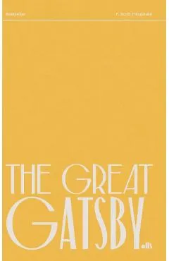 Coperta cărții The Great Gatsby