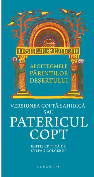 Coperta cărții Patericul copt. Apoftegmele Parintilor desertului