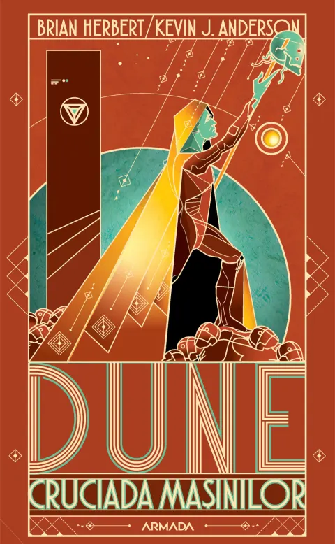Coperta cărții Dune. Cruciada masinilor - Brian Herbert, Kevin J. Anderson