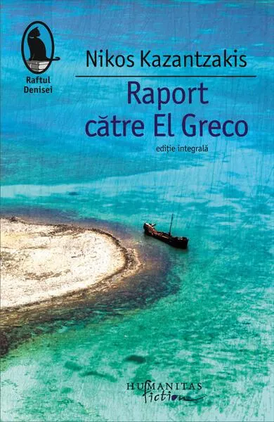 Coperta cărții Raport către El Greco