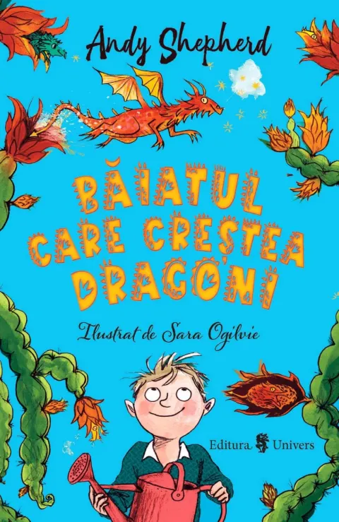 Coperta cărții Băiatul care creștea dragoni