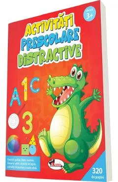Coperta cărții Activitati prescolare distractive