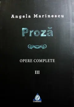 Coperta cărții Proza. Opere complete vol 3