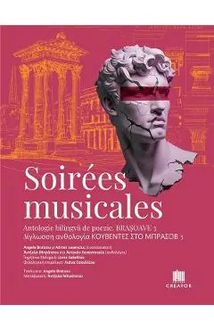 Coperta cărții Soirees musicales. Antologie bilingva de poezie