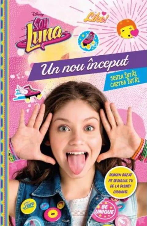 Coperta cărții Disney. Soy Luna. Un nou început