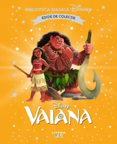 Coperta cărții Vaiana. Disney. Biblioteca magica. Editie de colectie
