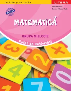 Coperta cărții Matematica. Caiet de activitati. Grupa mijlocie