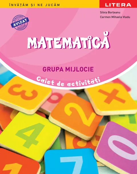 Coperta cărții Matematica. Caiet de activitati. Grupa mijlocie