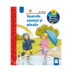 Coperta cărții Soarele, vântul și ploaia