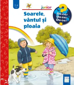 Coperta cărții Soarele, vântul și ploaia