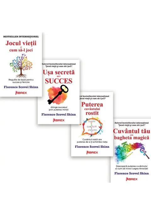 Coperta cărții Pachet Jocul Vietii. Set 4 carti