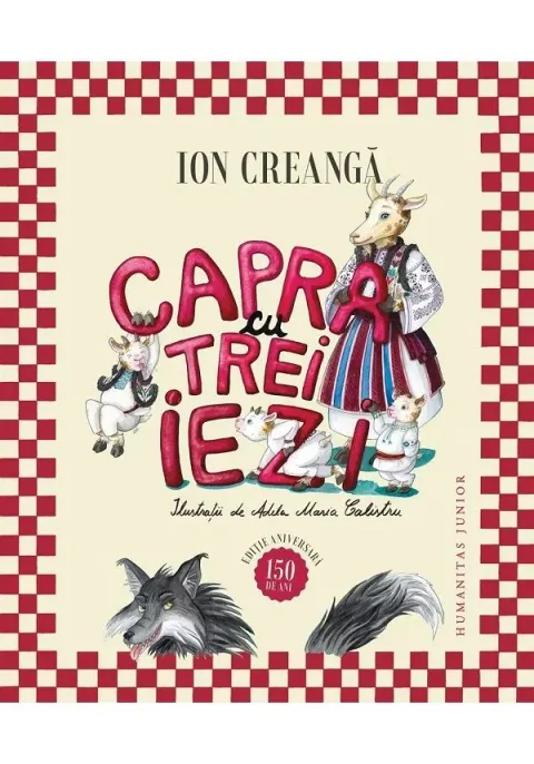 Coperta cărții Capra cu trei iezi