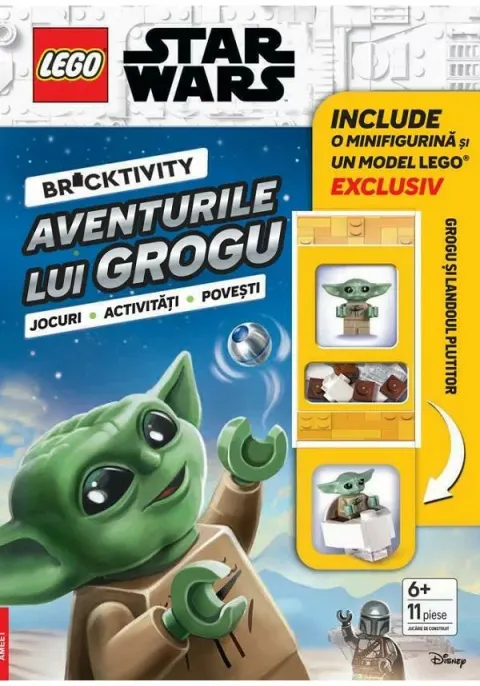 Coperta cărții Aventurile lui Grogu - Lego (Star Wars)