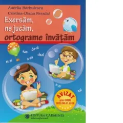 Coperta cărții Exersam,ne jucam,ortograme invatam