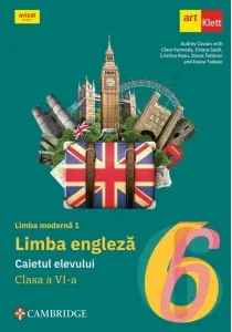 Coperta cărții Limba moderna 1. Limba engleza. Caietul elevului. Clasa a VI-a