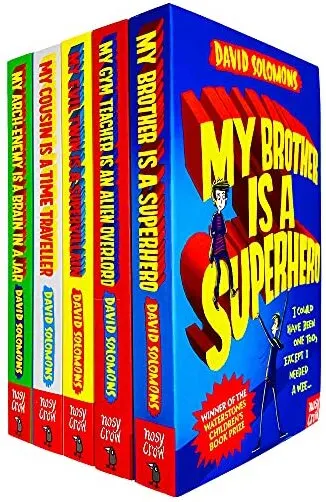 Coperta cărții My Brother is a Superhero Series 5 Books Collection