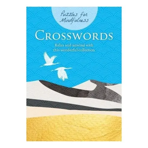 Coperta cărții Puzzles for Mindfulness Crosswords