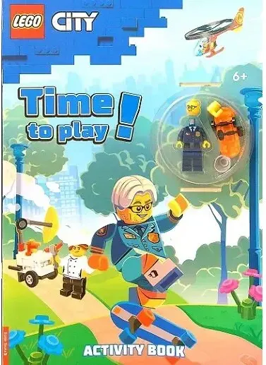 Coperta cărții LEGO City: Time to Play! Activity Book